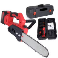 Професійна акумуляторна ланцюгова пила Instrumentop 96V 6Ah з 2 батареями, швидкою зарядкою та кейсом для транспортування